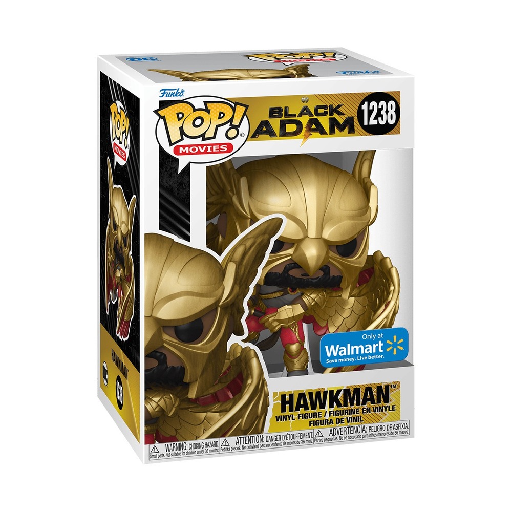 Funko Pop DC Universe Hawkman Walmart Exclusive 1238 Black Adam Vinyl Figure